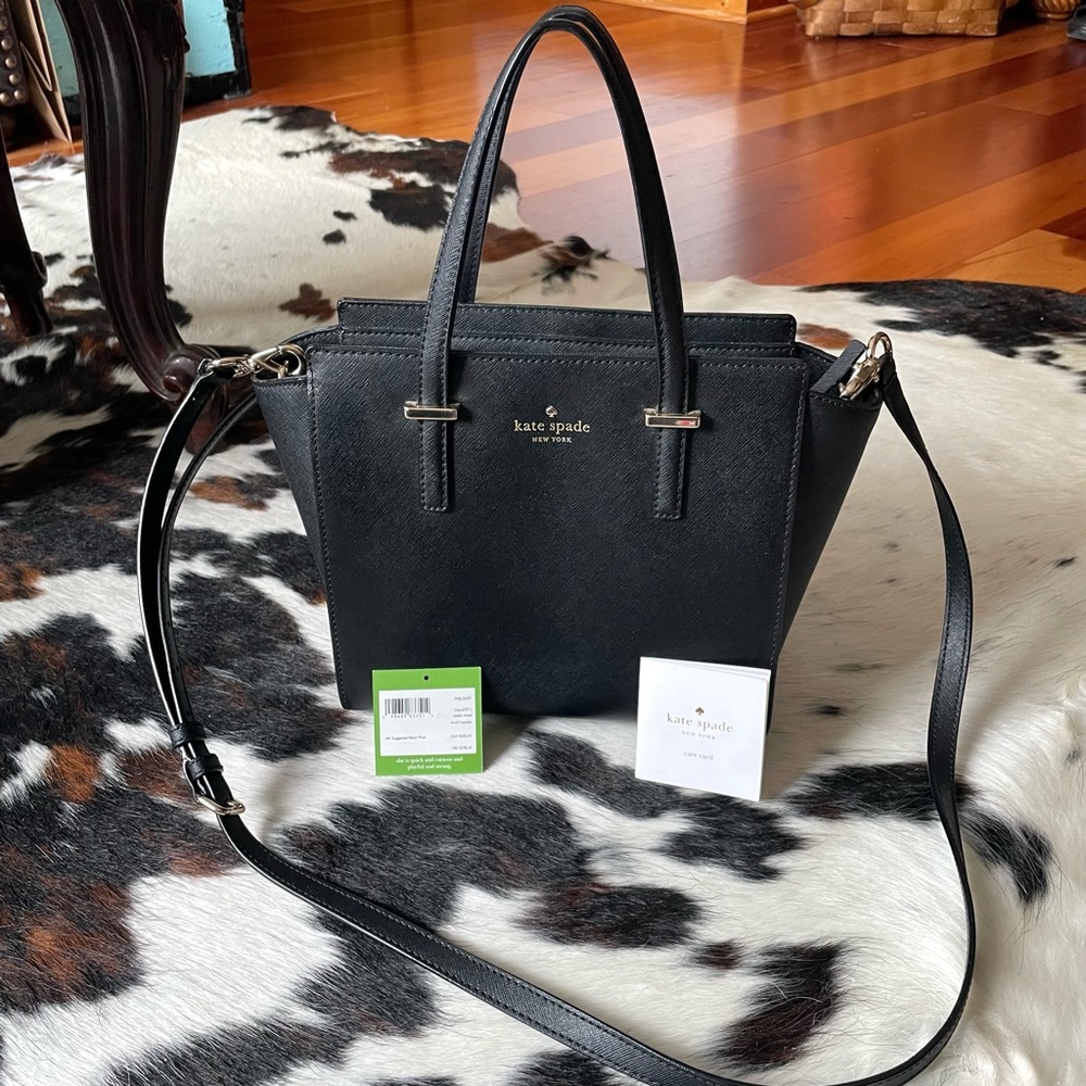 Kate Spade Black Small Hayden Bag